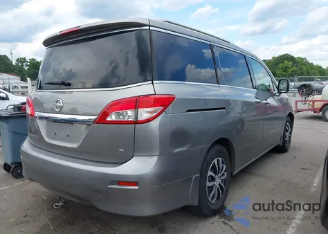 2012 Nissan Quest S from USA, damaged, VIN JN8AE2KP6C9051714